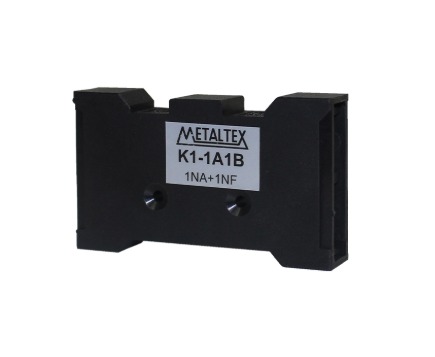 K1-1A1B CONTATO AUXILIAR P/ CHAVE KP1 -1NA + 1NF METALTEX °°
