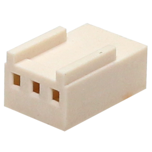 PCF2-03 CONECTOR FÊMEA PARA CABO, 3 VIAS, PASSO 2,54MM (USAR O TEMINAL FÊMEA - PCT2) METALTEX°°