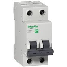 DISJUNTOR MINI DIN 2P 6A 220/380V C 3KA EZ9F33206 SCHNEIDER (ESPEC.) SCHNEIDER°°