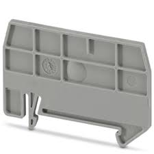 PLACA SEPARACAO PA SEP COR CINZA DIMENSOES 59,8X2X39MM ATPS ATPST4 3030721 PHOENIX CONTACT°°