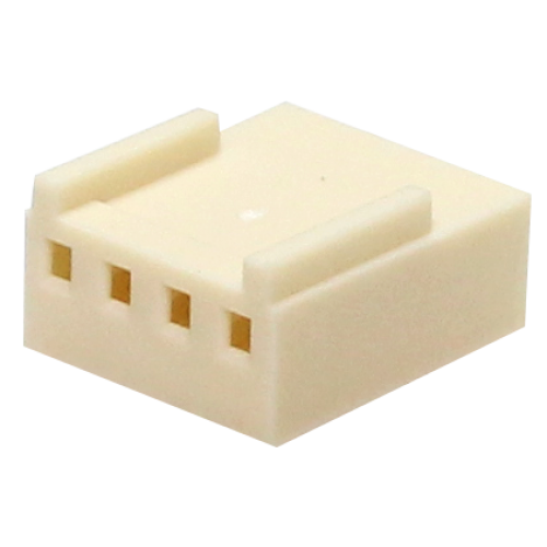 PCF2-04 CONECTOR FÊMEA PARA CABO, 4 VIAS, PASSO 2,54MM (USAR O TEMINAL FÊMEA - PCT2)METALTEX°°