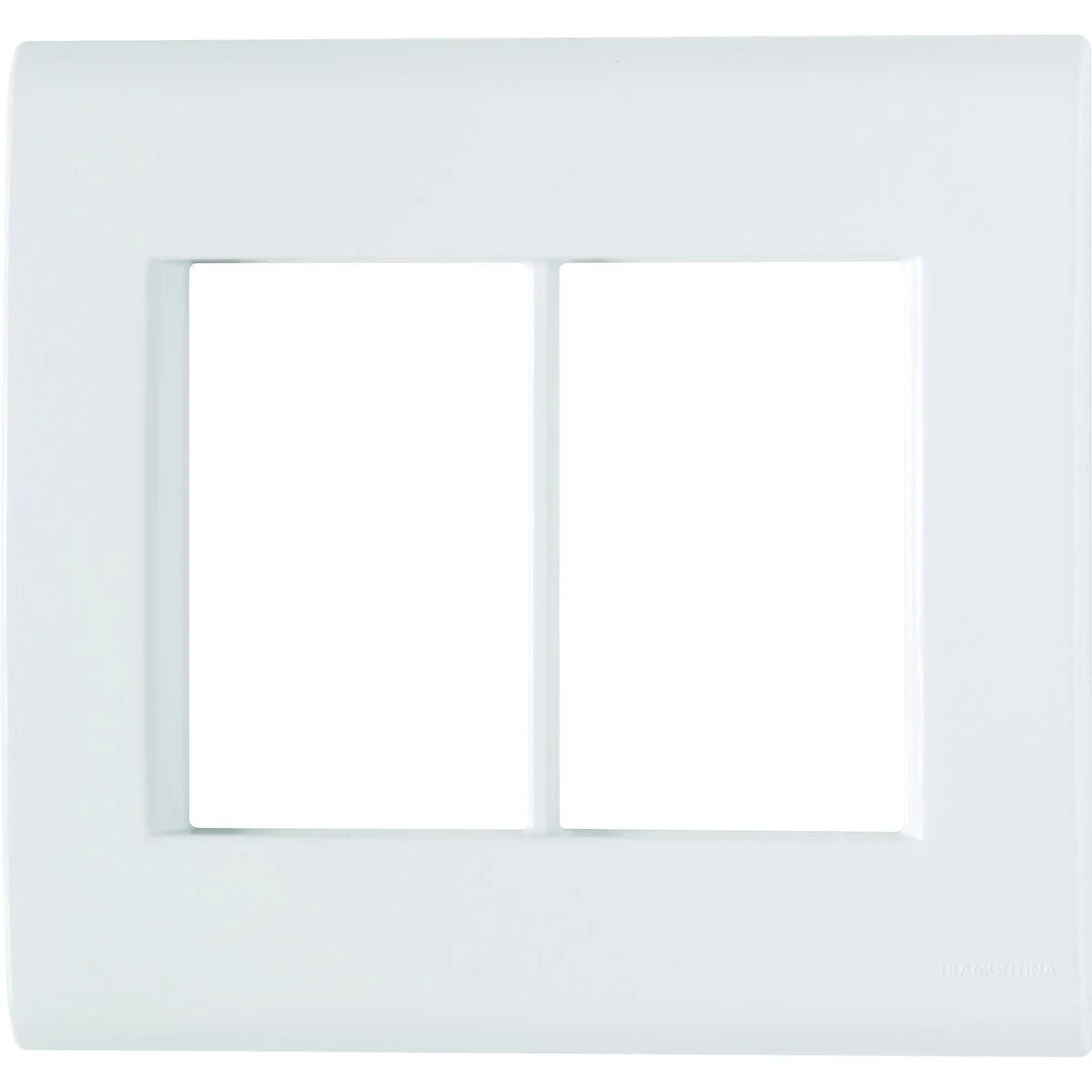 PLACA 4X4 6 POSTOS LIZ BRANCA 57106031 TRAMONTINA°°