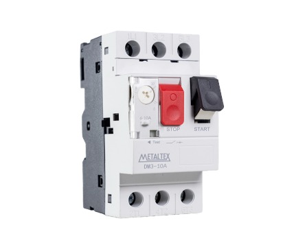 DM3-10A DISJUNTOR MOTOR 6 ~ 10A METALTEX °°
