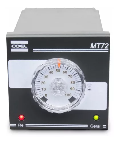 TEMPORIZADOR CÍCLICO PERCENTUAL MT72 60S COEL 24-240V COEL °°