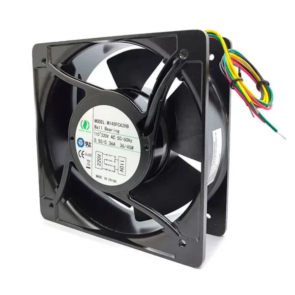 MICROVENTILADOR 150X150X51 115/230V 60/50HZ ROLAMENTO 2800/2600 RPM M145FCA2HB MUTUAL°°