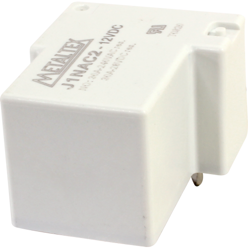 J1NAC2 RELÉ MINIATURA DE POTÊNCIA,1CONTATO NA,TENSÃO DE BOBINA 12VCC,CAPACIDADE DE 30 AMPERES,TERMINAIS P PCI METALTEX°°