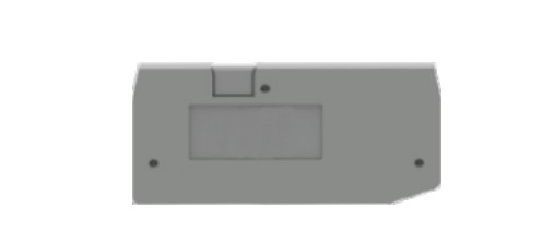 BP2-C3 CAPA P/ CONECTOR 2,5MM² - 3 VIAS - CINZA METALTEX°°