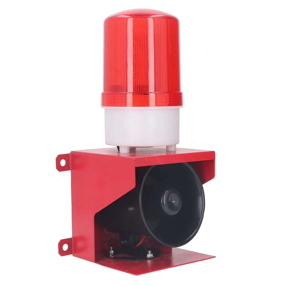 SIRENE DE EMERGENCIA INDUSTRIAL ESTROBOSCÓPIO IPERMEÁVEL 115DB ILSEI115VM220°°