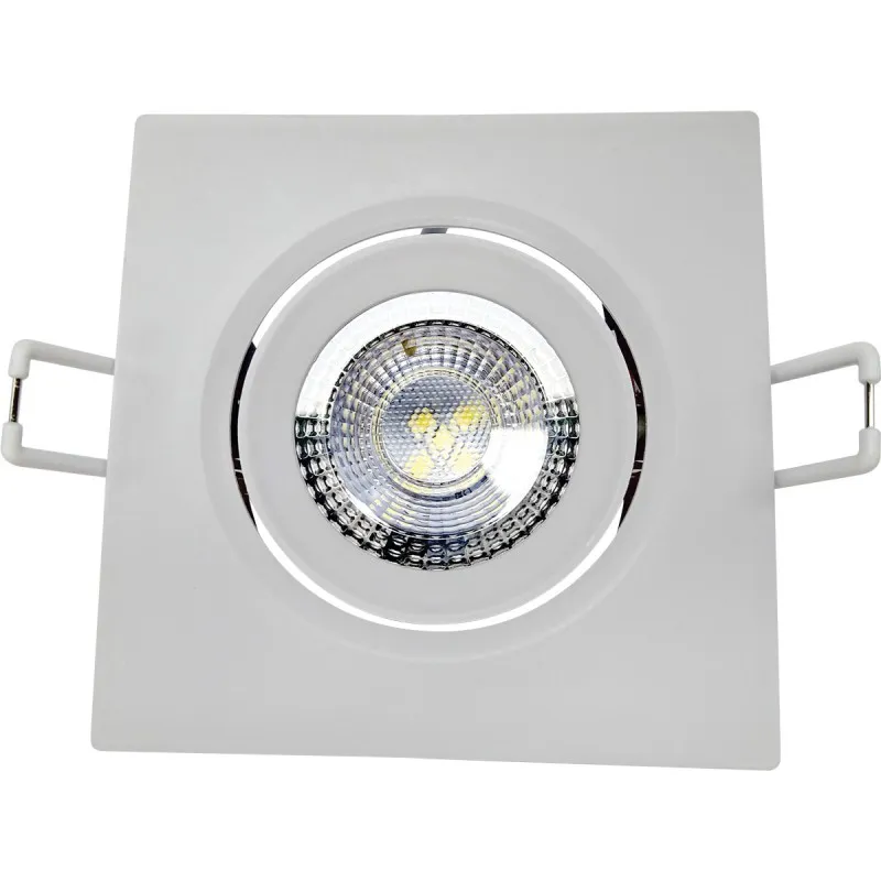 SPOT DE EMBUTIR QUADRADO LED 3W 3000K BIVOLT