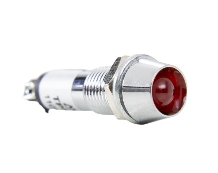 TPN-089LR INDICADOR LED 8MM - 12V VERMELHO COMEP°°