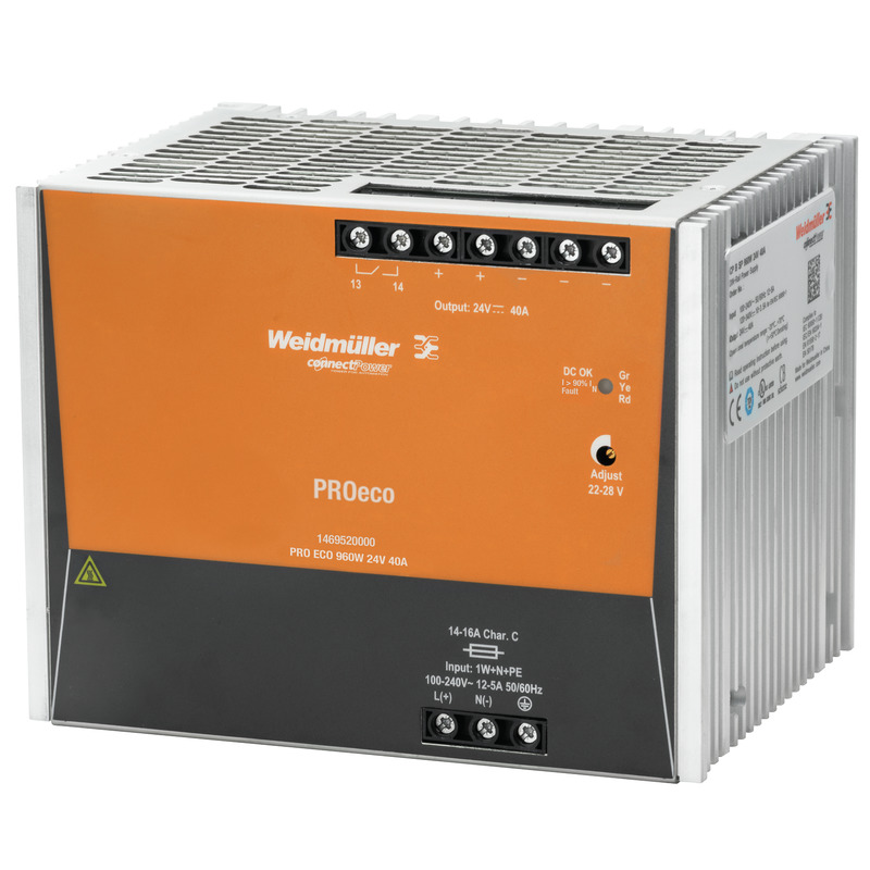 FONTE CHAVEADA PRO ECO 960W 24V40A 1469520000 WEIDMULLER°°