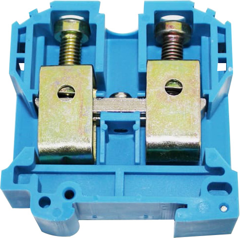 CONECTOR DE PASSAGEM 70MM P/ TRILHOS TS32 E TS35 - AZUL MTB70EN-AZ METALTEX°°