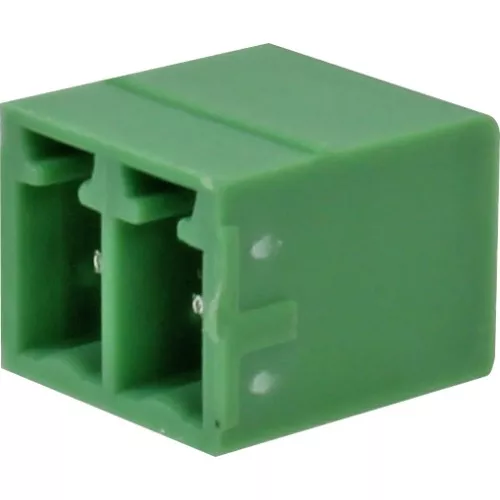 BR7MN2-02 BORNE RECEPTÁCULO PARA PCI, 2 VIAS, 90 GRAUS, PASSO 3,81MM, VERDE METALTEX °°