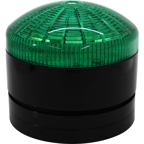 STX-24DA-G INDICADOR PULSANTE -LUZ XENON-DIÂMETRO 76MM-ALIMENTAÇÃO 12-24VCA/CC-IP65-VERDE METALTEX°°