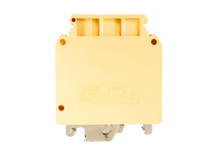 BS35T1 BORNE TERRA VD/AM 35MM² - CONEXÃO POR PARAFUSO METALTEX°°