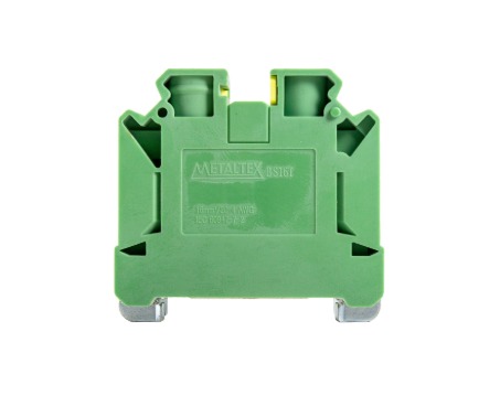 BS16T BORNE TERRA VD/AM 16MM² - CONEXÃO POR PARAFUSO METALTEX°°