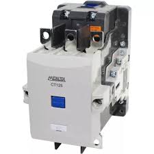 CONTATOR TRIPOLAR 125A/AC3 - BOB: 24VCA/CC - AUX: 2NA+2NF CT125-BW-322 METALTEX°°