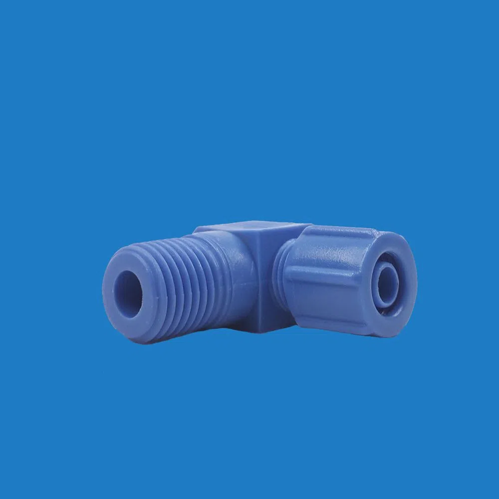 COTOVELO MACHO DOIS TOQUES PLASTICA 1/4X12 TL1202°°