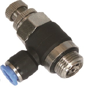 CONEXÃO REGULADORA DE FLUXO G-1/8 - TUBO 8 TSC8-G01°°