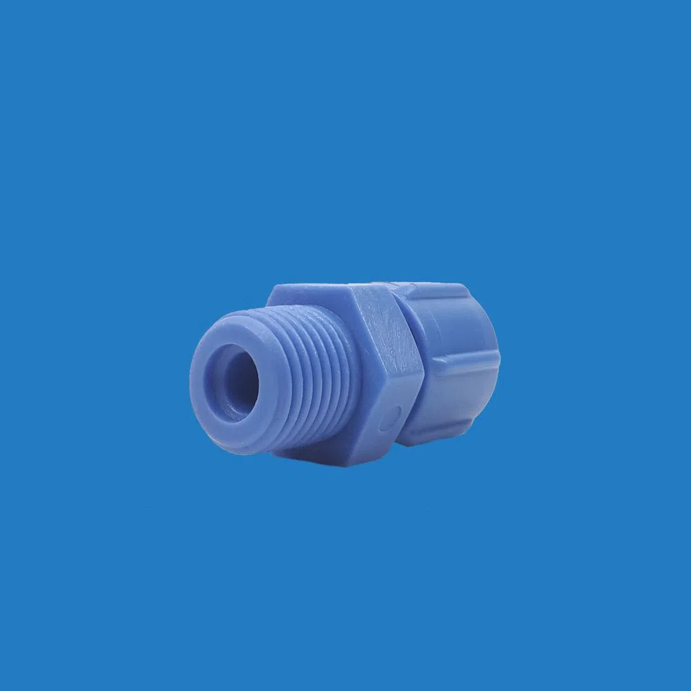 RETA MACHO DOIS TOQUES PLASTICA 1/4X08 TC0802°°