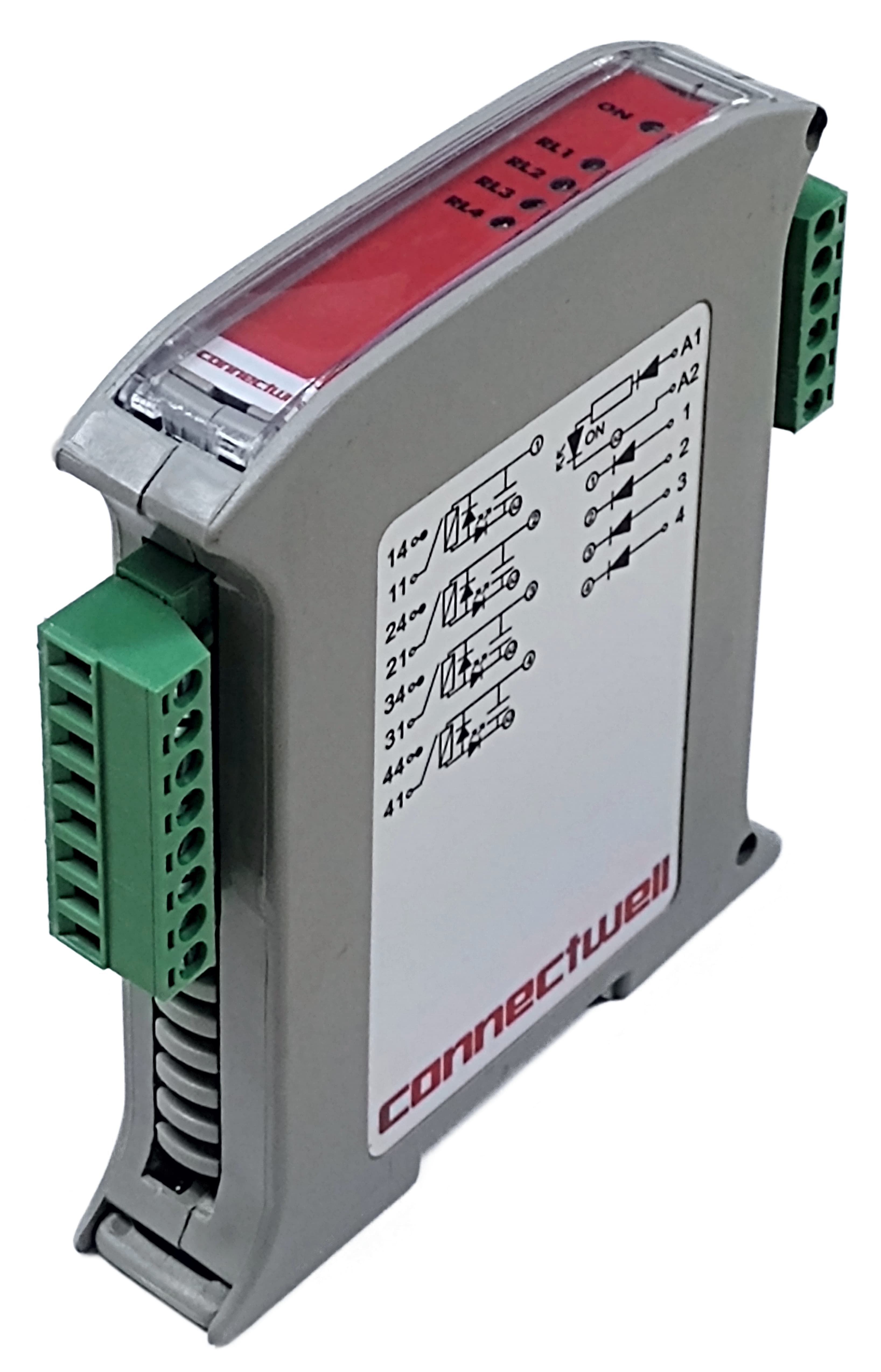 MODULO COM 6 RELES 1REV - 230VCA/CC IMR6/1R/230V CONNECTWELL°°