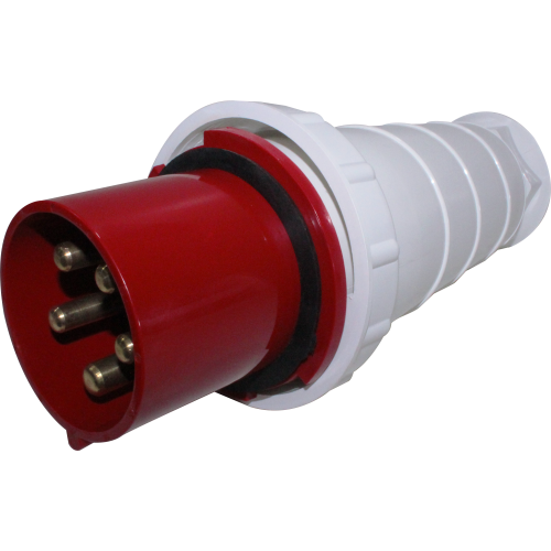 TLP125653 PLUG MACHO 125A 3P+N+E-6H VERMELHO METALTEX °°
