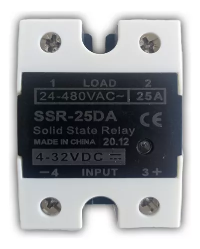 RELÉ DE ESTADO SÓLIDO 40A 24~480VAC SSR-40DA FOTEK°°