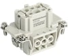 INSERTO FÊMEA TOMADA MULTIPOLAR 06 POLOS HIF06 CONNECTWELL°°