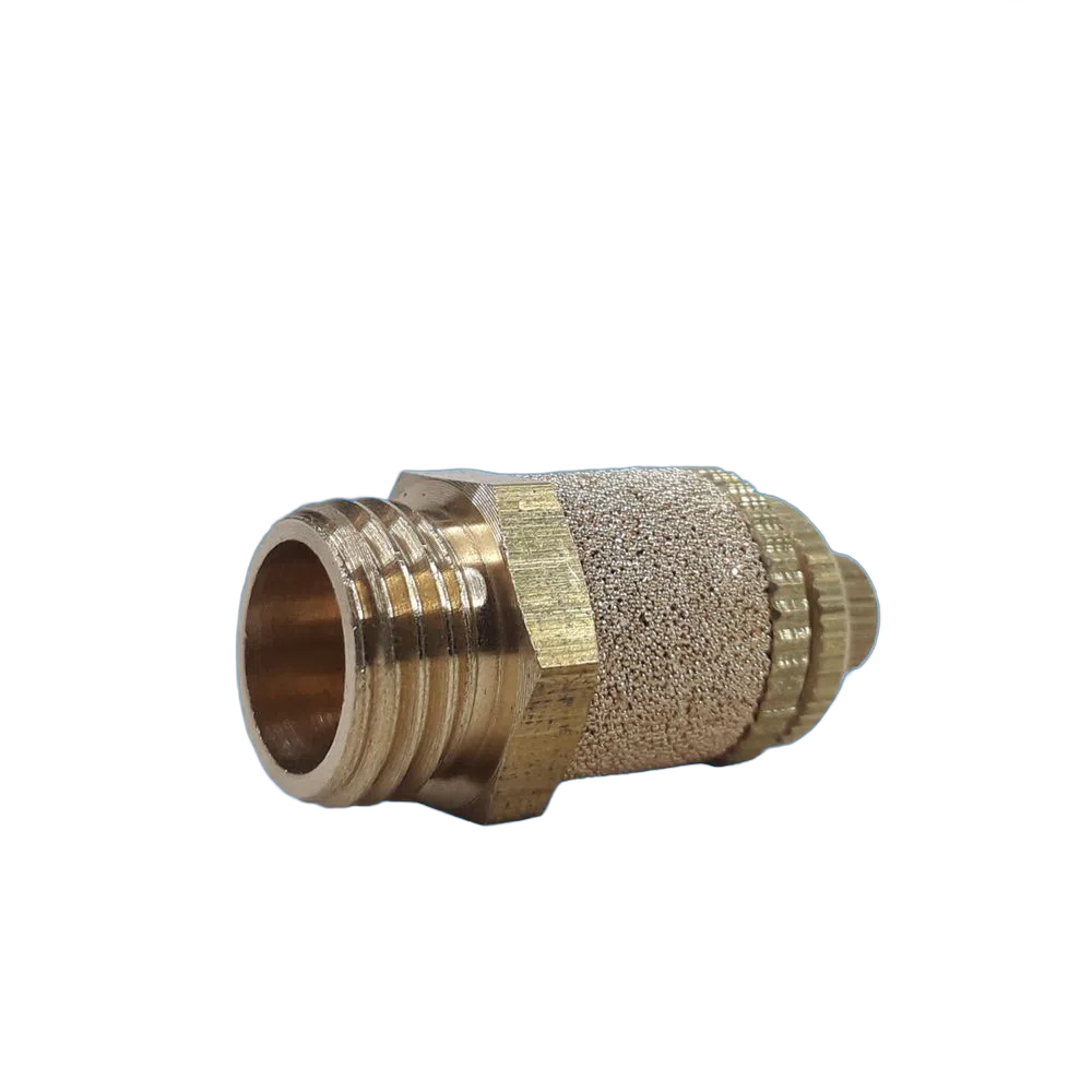 SILENCIADOR C/REGULAGEM DE FLUXO 1/4 BESL02 ºº