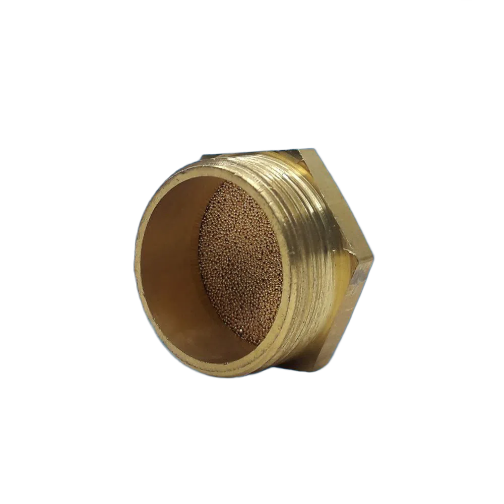MINI SILENCIADOR DE BRONZE 1/2 BSLM04°°