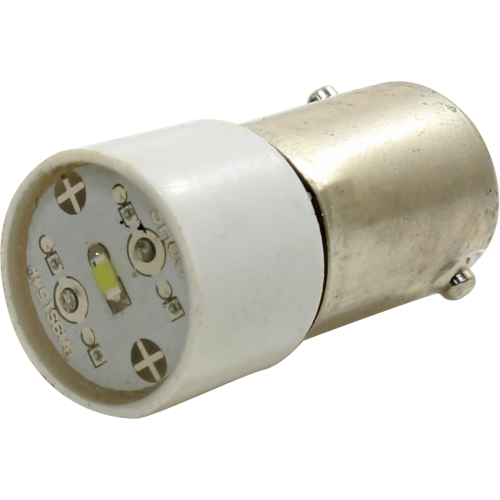 L1-2-W LED BRANCO BA9S - 220VCA/CC METALTEX   °°
