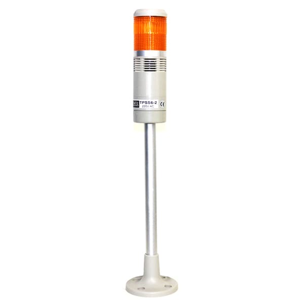 TPSS6-21O SINALIZADOR TORRE 60MM CONT/ FLK, BUZZER -220V - LR METALTEX °°