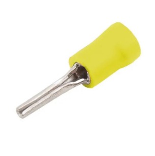 TERMINAL PINO PRE-ISOLADO AMARELO 4,0-6,0 MM² C13 - 100 PÇ - PTV5-13 °°