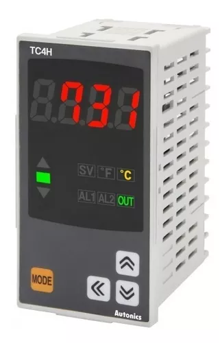 CONTROLADOR TEMPERATURA DIGITAL 48X96MM TC4H-24R 100-240VAC 2 SAÍDAS PRA ALARME SAÍDA PRINCIPAL RELÉ E TENSÃO AUTONICS°°