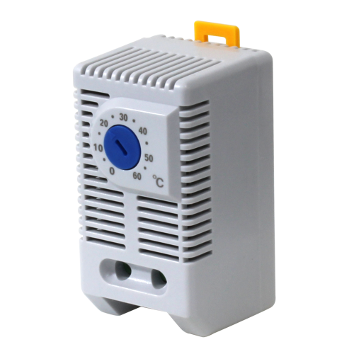 TERMOSTATO BIMETALICO 0-60ºC CONTATO 1NA RESFRIAMENTO MONTAGEM DIN TRS1-R METALTEX°°