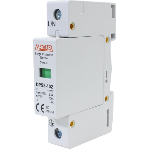 DPS3-102-1 - DISPOSITIVO DE PROTEÇÃO SURTOS METALTEX°°