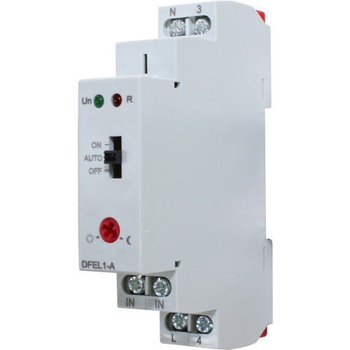 RELÉ FOTOELÉTRICO 1 REV-16A - 110/220VCA DFEL1-A METALTEX°°