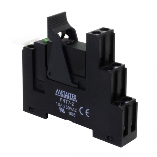 PRX-2RC3 INTERFACE À RELÉ + MODULO + LED VERDE, 2 REVERSÍVEIS, 8A ,TENSÃO DE BOBINA 24VCC, CONEXÃO PARAFUSO METALTEX °°