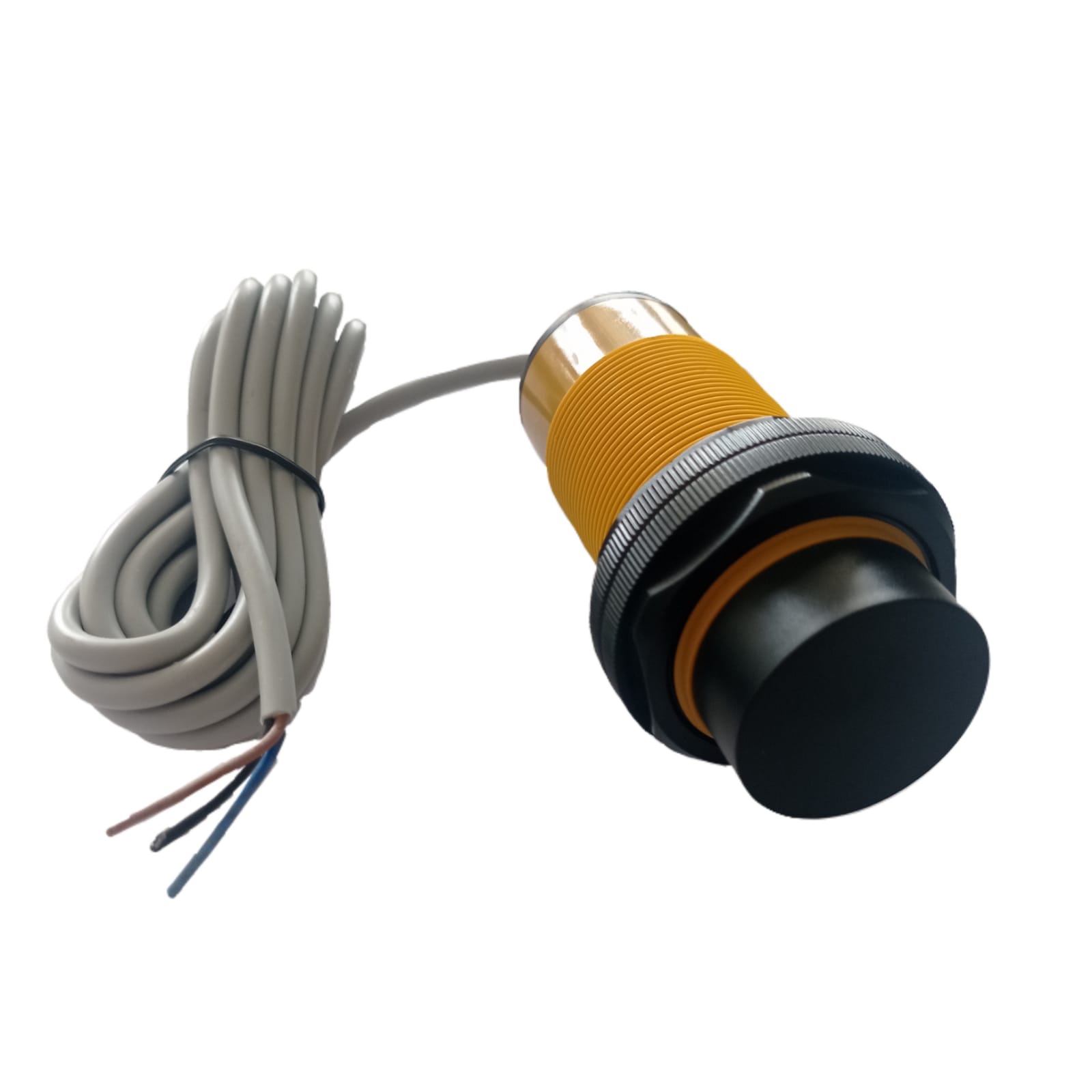 SENSOR INDUTIVO 38MM DISTÂNCIA SENSORA 25MM 6 A 36VDC 300 MA PNP NXSI38-25-24P NEXUS°°