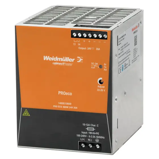 FONTE CHAVEADA PRO ECO 480W 24V 20A 1469550000 WEIDMÜLLER°°