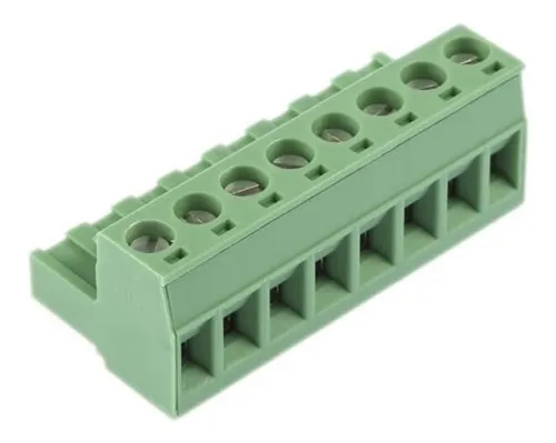 CONECTOR 8 PINOS 5.08MM 90° FÊMEA (MSTB 2,5/8-ST-5,08) 1757077 PHOENIX CONTACT°°