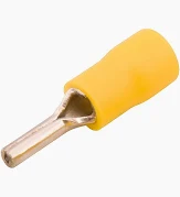 TERMINAL PINO PRE-ISOLADO AMARELO 4,0-6,0 MM C13 - 100 PC - PTV5.5-13 ELETROKIT°°