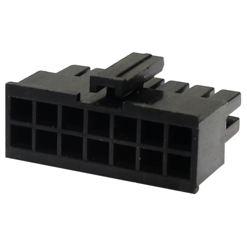 MCFAM-14 RECEPTÁCULO FÊMEA PARA CABO, 14 VIAS (2X7), PASSO 3.0MM (USAR O TEMINAL FÊMEA - MCFTF) METALTEX °°
