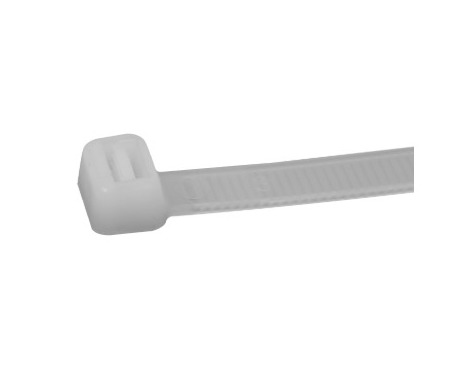 AP7-500B ABRACADEIRA PLÁSTICA 500 X 7MM BRANCA METALTEX °°