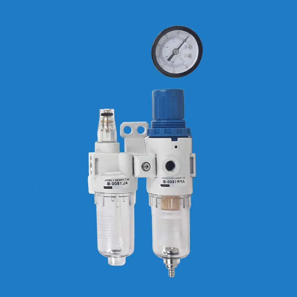 CONJUNTO PREPARACAO DE AR AFC 1500-B PEQUENO BRANCO 1/8°°
