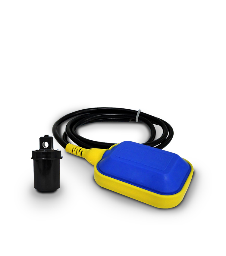 Chave Boia GM-2 (chave nível) 16A/220Vca em (AC1) ou 8A/220Vca em (AC3) IP68 - Com Cabo com 2 metros 9976 SIBRATEC °°