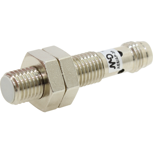 SENSOR INDUTIVO M8 CORPO CURTO SN 2MM FACEADO 10 30VCC PNP NA CONEC M8 AE6/AP-3F°°
