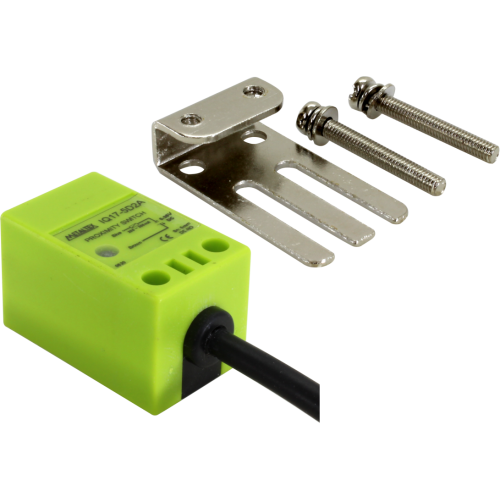 SENSOR INDUTIVO QUADRADO SN=5MM – 6-36VCC – 2 FIOS –NA IQ17-5D2A METALTEX °°