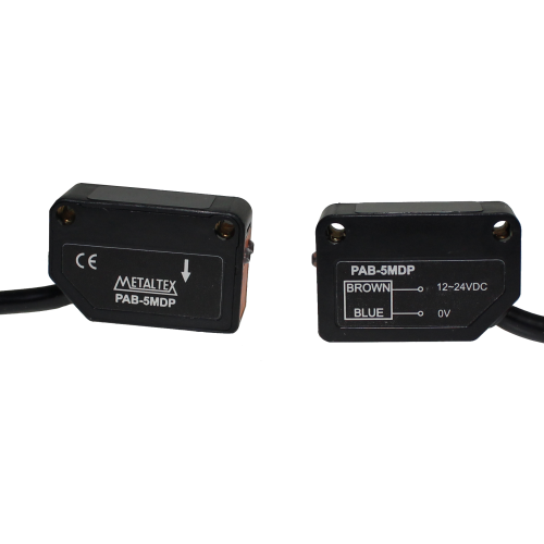SENSOR FOTOELÉTRICO BARREIRA PNP 5M PAB-5MDP METALTEX°°
