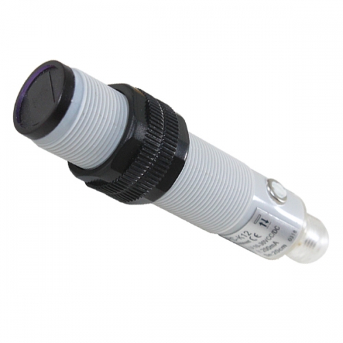 P18AD-20-DPC-K12 SENSOR FOT. DIFUSO PNP/NA+NF COM AJUSTE - 20CM - 10~30VCC C/ CONECTOR M12 METALTEX °°